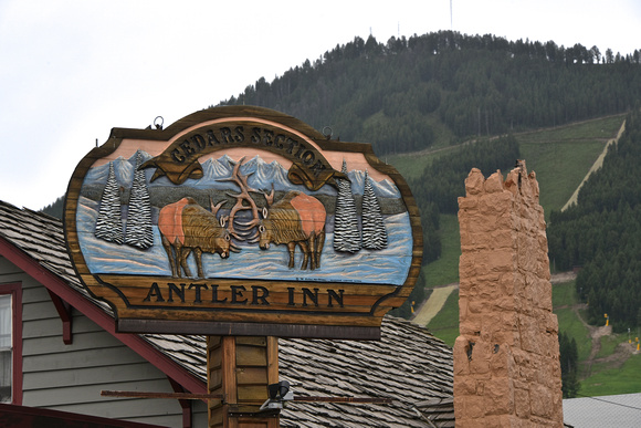 Antler Hotel sign number 2