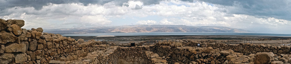 Dead Sea from Qumran
