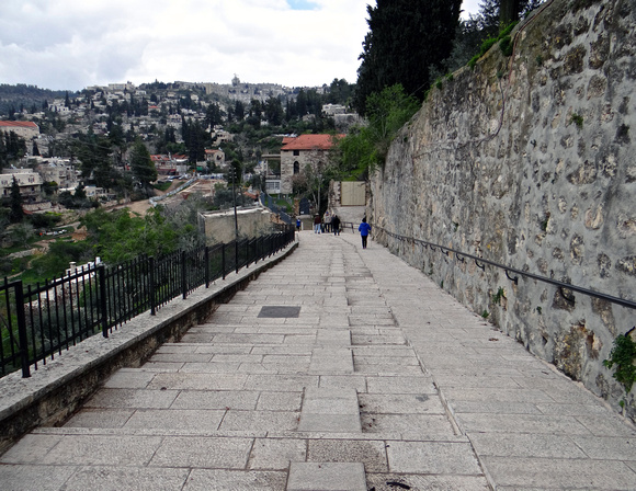 Road from Ein Karem to Church of the Visitation Israel