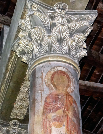 Pillar in Church of the Nativity Bethlehem