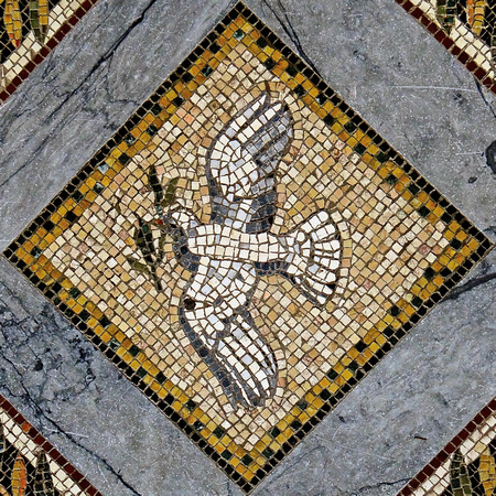 Floor Mosaic Church of the Visitation Israel