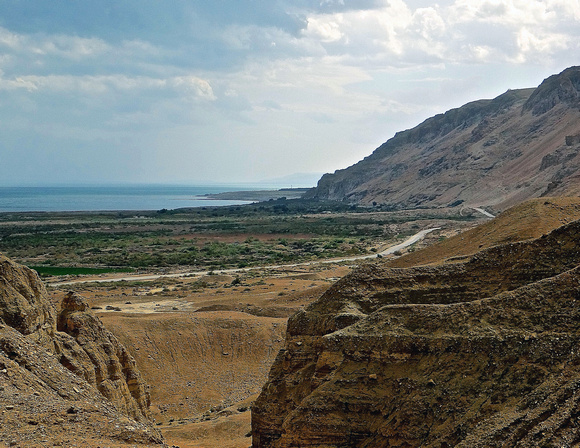 Dead Sea from Qumran