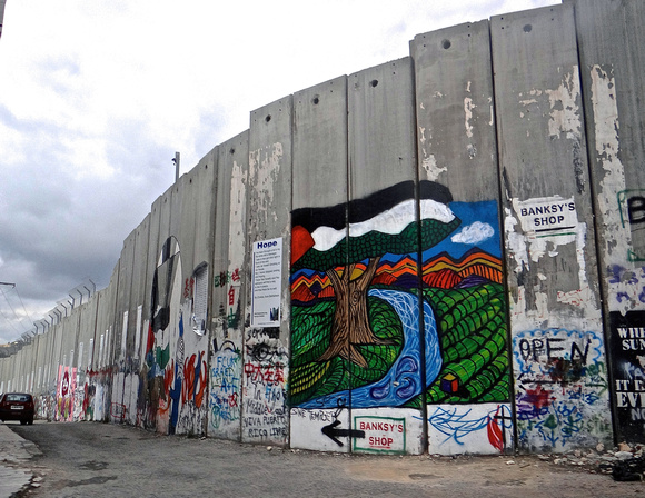 Palestine Wall Bethlehem Israel
