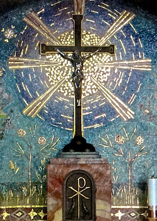 Cross at Church of the Visitation Israel