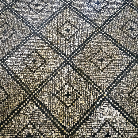 Mosaic Floor Church of the Multiplication Israel