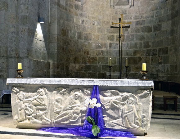 Altar in St. Anne's Church Jerusalem Israel